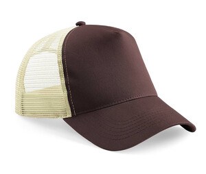 Beechfield BF640 - Casquette Trucker Américaine Chocolate/Caramel