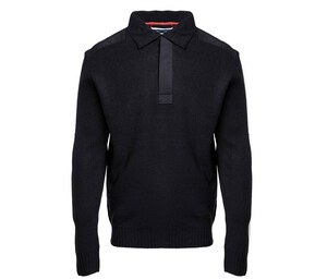 Pen Duick PK400 - Sweat-Shirt Homme Col Zippé 100% Laine Polaire