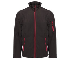 Pen Duick PK768 - Veste Softshell Homme Noir/Rouge