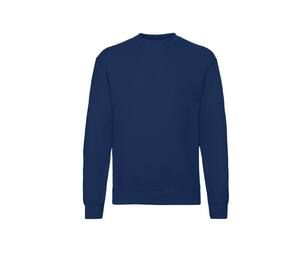 Fruit of the Loom SC250 - Sweatshirt Manches Droites Marine