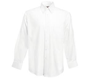 Fruit of the Loom SC400 - Chemise Oxford Homme Blanc