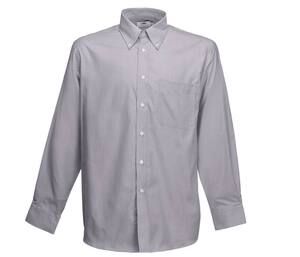 Fruit of the Loom SC400 - Chemise Oxford Homme Oxford Grey