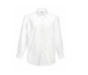 Fruit of the Loom SC410 - Chemise Popeline Homme Blanc