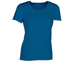 Sans Étiquette SE101 - Tee-Shirt Respirant Femme Aqua