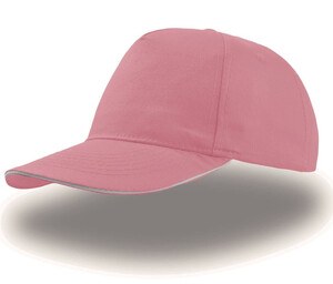 Atlantis AT004 - Casquette 5 Panneaux Fushia- Rose