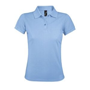 SOL'S 00573 - PRIME WOMEN Polo Femme Polycoton Sky Blue