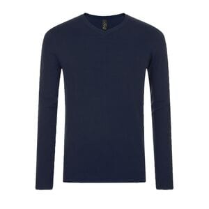 SOL'S 01710 - GLORY MEN Pull Col V Homme French Navy