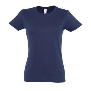 SOL'S 11502 - Imperial WOMEN Tee Shirt Femme Col Rond French Navy