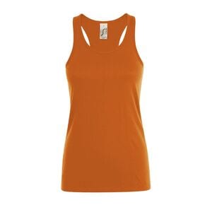 SOL'S 01826 - JUSTIN WOMEN Débardeur Femme Dos Nageur Orange