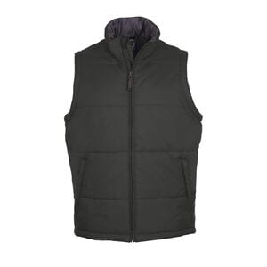 SOL'S 44002 - WARM Bodywarmer Matelassé Charcoal Grey