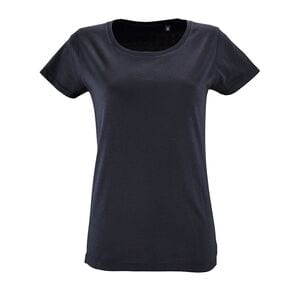 SOL'S 02077 - Milo Women Tee Shirt Femme Manches Courtes French Navy