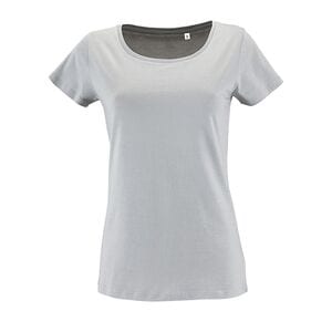 SOL'S 02077 - Milo Women Tee Shirt Femme Manches Courtes Pure Grey