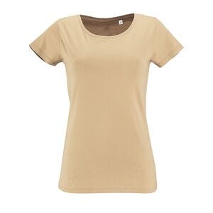 SOL'S 02077 - Milo Women Tee Shirt Femme Manches Courtes Sand