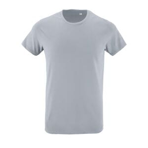 SOL'S 00553 - REGENT FIT Tee Shirt Homme Col Rond Ajusté Pure Grey