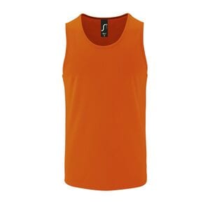 SOL'S 02073 - Sporty Tt Men Débardeur Sport Homme Orange Néon