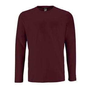 SOL'S 02074 - Imperial LSL MEN Tee Shirt Homme Manches Longues Oxblood