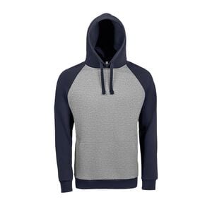 SOL'S 02998 - Seattle Sweat Shirt Unisexe Bicolore Grey / Navy