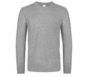 B&C BC05T - Tee-shirt homme manches longues Sport Grey