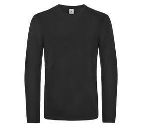 B&C BC07T - Tee-shirt homme manches longues Noir