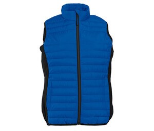 Pen Duick PK317 - Bodywarmer bi-matière femme Royal/Black