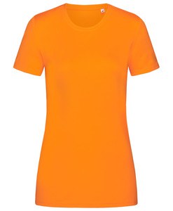 Stedman STE8100 - Tee-shirt col rond pour femmes SS ACTIVE SPORTS-T Cyber Orange