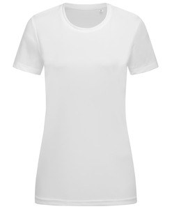 Stedman STE8100 - Tee-shirt col rond pour femmes SS ACTIVE SPORTS-T Blanc