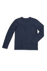 Stedman STE9040 - Tee-shirt manches longues pour hommes Morgan LS Marina Blue