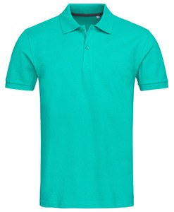 Stedman STE9050 - Polo manches courtes pour hommes Henry SS Bahama Green