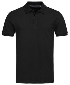Stedman STE9050 - Polo manches courtes pour hommes Henry SS Black Opal
