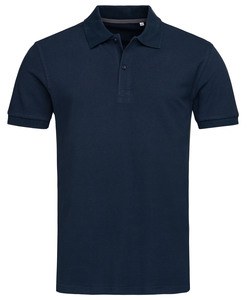 Stedman STE9050 - Polo manches courtes pour hommes Henry SS Marina Blue