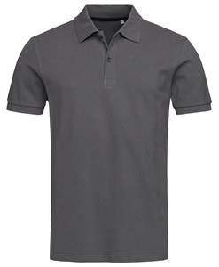 Stedman STE9050 - Polo manches courtes pour hommes Henry SS Slate Grey