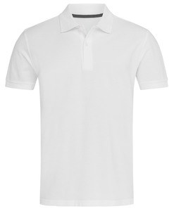 Stedman STE9050 - Polo manches courtes pour hommes Henry SS Blanc