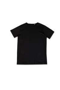 Stedman STE9100 - Tee-shirt col rond pour hommes Finest Cotton-T Black Opal