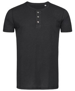 Stedman STE9430 - Tee-shirt avec boutons pour hommes