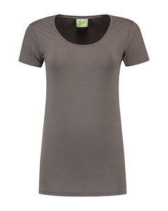 Lemon & Soda LEM1268 - T-shirt Col Rond SS Femme Pearl Grey