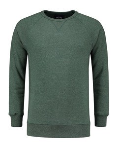 Lemon & Soda LEM3229 - Sweat Raglan Lourd avec Col Rond pour Homme