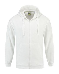 Lemon & Soda LEM3270 - Sweat à Capuche Cardigan Blanc