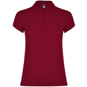 Roly PO6634 - STAR WOMAN Polo femme manches courtes Garnet