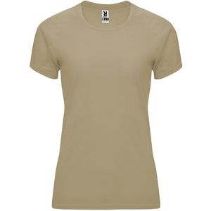 Roly CA0408 - BAHRAIN WOMAN T-shirt technique manches courtes raglan pour femme Gris Brouillard