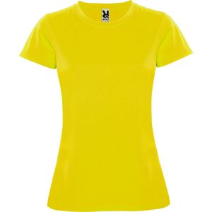Roly CA0423 - MONTECARLO WOMAN T-shirt technique manches courtes Yellow