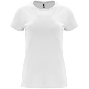 Roly CA6683 - CAPRI T-shirt manches courtes coupe près du corps Blanc