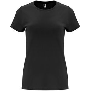 Roly CA6683 - CAPRI T-shirt manches courtes coupe près du corps Noir