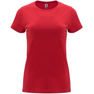 Roly CA6683 - CAPRI T-shirt manches courtes coupe près du corps Rouge