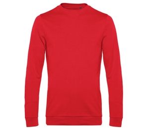 B&C BCU01W - Sweat col rond # Rouge