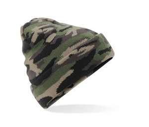 Beechfield BF419 - Bonnet à revers camouflage Jungle Camo