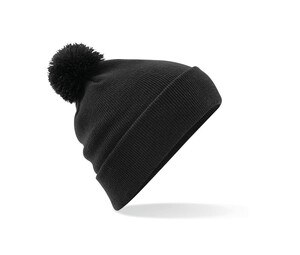 Beechfield BF426 - Bonnet à pompon Noir