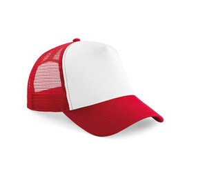 Beechfield BF640 - Casquette Trucker Américaine Classic Red / White