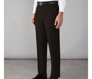 CLUBCLASS CC1002 - Pantalon de costume homme Harrow Noir