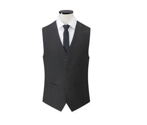 CLUBCLASS CC5007 - Gilet de costume homme Oval Noir