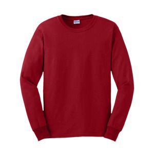 Gildan GN186 - T-Shirt Manches Longues Homme Ultra-T Cardinal red